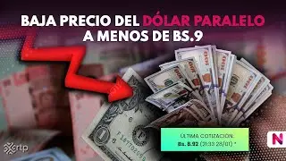 Baja precio del d&oacute;lar paralelo a menos de bs.9 | Noticiero Popular | 29-01-2026