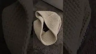 floppy crochet basket? meet fabric starch 🫱🫲