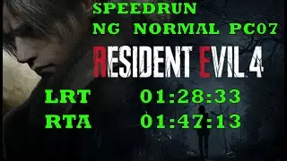 Speedrun /Спидран Resident evil 4 (pc07) NG Normal (LRT 