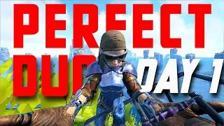 2 Ark Veterans Become The Perfect Duo on The Most Competitive Server Day 1 - INX 2 MAN