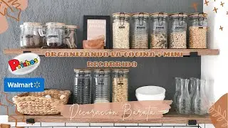 ORGANIZANDO LA COCINA + Pequeño recorrido por Walmart y Prichos | DÓNDE COMPRO DECORACIÓN BARATA