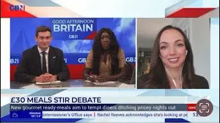 &pound;30 ready meals - my reaction as a dietitian live on @GBNewsOnline (Nichola Ludlam-Raine)