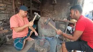 Blacksmith Skills - Expert Blacksmith is Working in the Village | Blacksmiths in Bangladesh ||