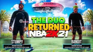 Stumpy And Bandit Takeover MYPARK in NBA2K21! BEST DUO RETURNS NBA 2K21 Current Gen!