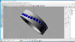 #Eternity Band Design | Rhino cad Jewelry Design tutorial | By Designerkaushu