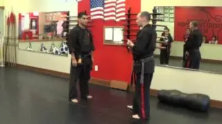 Sensei Robert Nichols teaching personal protection concepts