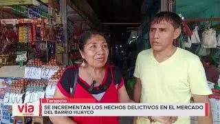 Se incrementan los hechos delictivos en el mercado del barrio Huayco