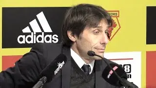 Уотфорд 4-1 Челси - Антонио Конте Полная послематчевая пресс-конференция - Премьер-лига