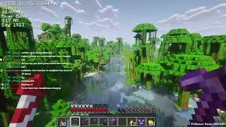 Hardcore Singleplayer Survival | Minecraft day 1,900+ | Crafting and sponging | 20/12/25