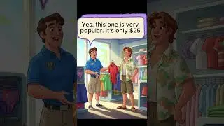 Bargaining the price when buying clothes abroad! Tips for English conversation
