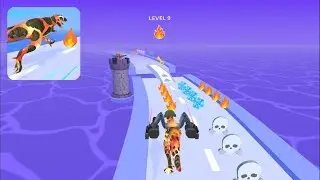 Dino Evolution Run 3D - Gameplay // Part 1.