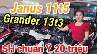 Chị Đẹp chơi Tết Janus 11t5 Grander 13t3 SH chuẩn Ý 21t5 Wave Repson chính chủ máy ZiN PCX Thái ở BD