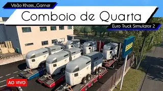 Gameplay Euro Truck Simulator 2 - Comboio de Qaurta