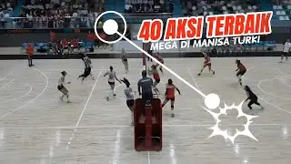 40 Aksi Terbaik Mega di Manisa 🔥 | Spike, Block & Skill Epik Liga Turki
