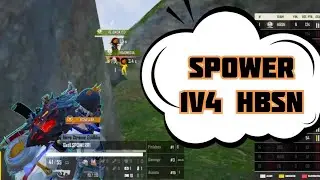 Spower 1v4 clutch HBSN ?  BGIS 2026 THE GRIND