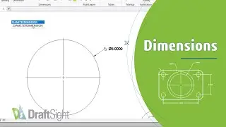 Create Diameter Dimension for a Circle Using Command Window