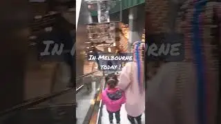 we're in Melbourne today