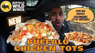 Buffalo Wild Wings - Buffalo Chicken Tots Review 🐂🍗🍟🌶️🧀