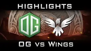 OG vs Wings , TI6, Игра 2, Miracle Huskar Camback Day 2, The international 6, Русские комментаторы