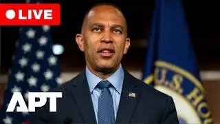LIVE | House Minority Leader Hakeem Jeffries Holds Urgent News Conference | APT