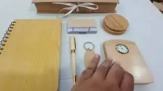Wooden corporate Gift Box in Wholesale price in Karachi Pakistan -Gold