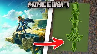 MASTER SWORD GLYPH - TotK in Minecraft (Day 178)
