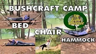 Удивительная походная кровать - гамак/кровать/стул/раскладушка 4 в 1 для бушкрафта