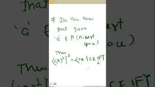 #shorts #short #maths #math #gateexam #nbhm #functionalanalysis #csirnetmaths