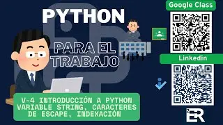 V4- Introducci&oacute;n A Python- Variable String -Indexaci&oacute;n- Slice- Funci&oacute;n Len