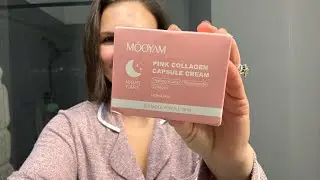 Pink collagen capsule cream 