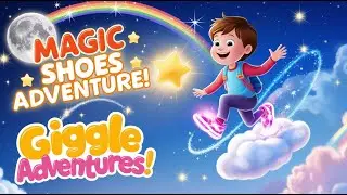 Magic Shoes Adventure  | Fly, Dance & Dream with Giggle Adventures!