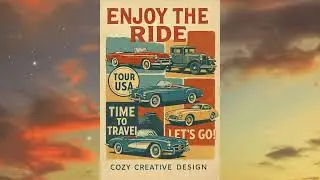 Blueprint for Freedom | Classic Cars & Route 66 Nostalgia by Cozy Creative Design