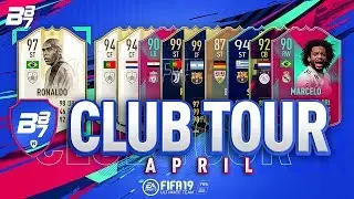 THE BEST CLUB ON FIFA! APRIL CLUB TOUR! w/ EXTINCT PRIME MOMENTS ICONS | FIFA 19 ULTIMATE TEAM