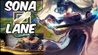 I Went Full Damage Sona in the MID LANE
