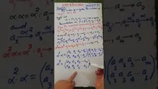 Lecture#95 The order of a cyclic Permutation of Length m is m