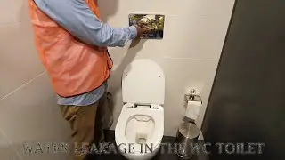 How to stop water leakage from flush tank ewc toilet | Tectonic work