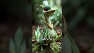 Snivy Evolution Realistified!   #snivy #servine #serperior #pokemon #foryou #pokemoncommunity #anime