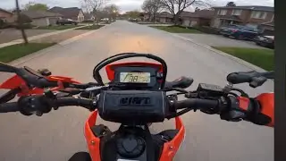 Honda Crf300L (Night Ride)