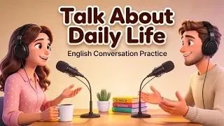 Easy English Conversation Podcast | Talking about daily life in English | Learn English Fast