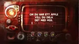 Roos - &Auml;ppelmelodin feat. Vad h&auml;nder [Lyrikvideo]