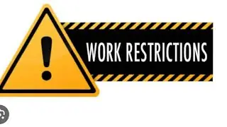 Work Restrictions back on student