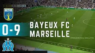Bayeux FC 0 vs 9 Marseille | Coupe de France 2026 | Simulation