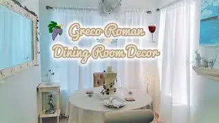 Greco-Roman Dining Room Decor 🍷