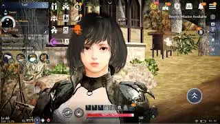 Black Desert Mobile - Hero of Karkea Road to 3K Point use Lvl 60 Paladin with 9K CP  &deg; CGC#44