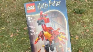 Fawkes: Dumbledore&rsquo;s phoenix (bags 1-3) Lego Harry Potter real time build