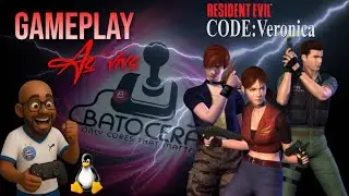 RESIDENT EVIL CODE VERONICA | Perrengue com CLAIRE na Antartida | Usando BATOCERA #linux #shorts