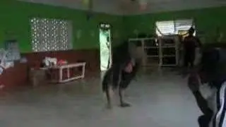 St Lucian Break dancers - Bboy Lance