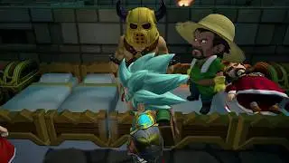 Dragon Quest Builders 2 - Make a Castle Cafeteria in Moonbrooke No Commentary Walkthrough