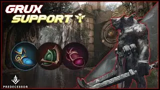 Grux Support Making Plays | Predecessor Gameplay
