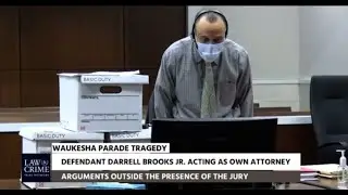 Darrell Brooks Takes Off HeadPhones After Being Muted: Lawyers React